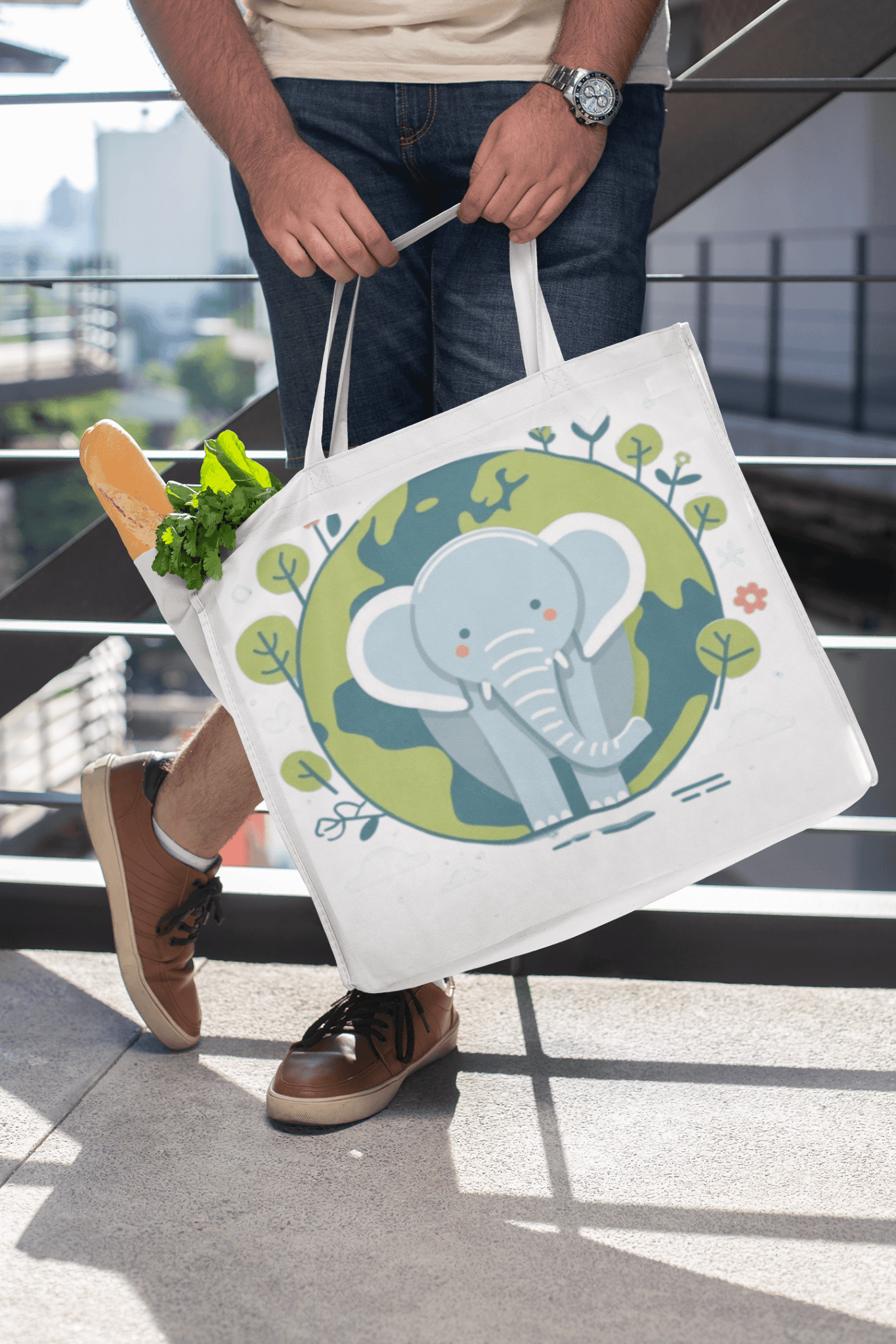 🌍 Earth Love Collection – Tee or Tote - Rose's Colored Designs