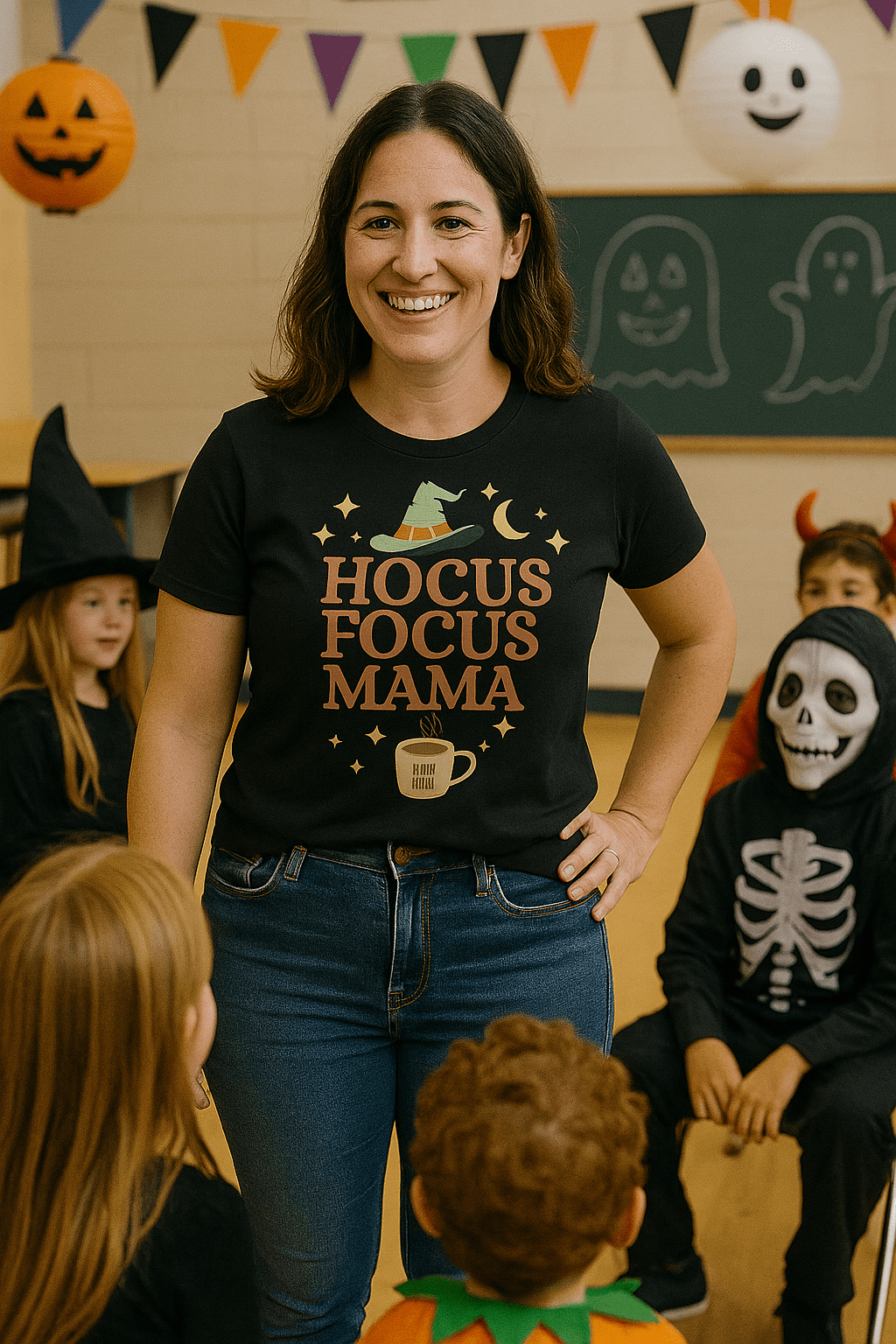 “Hocus Focus Mama” Tee - Rose's Colored Designs