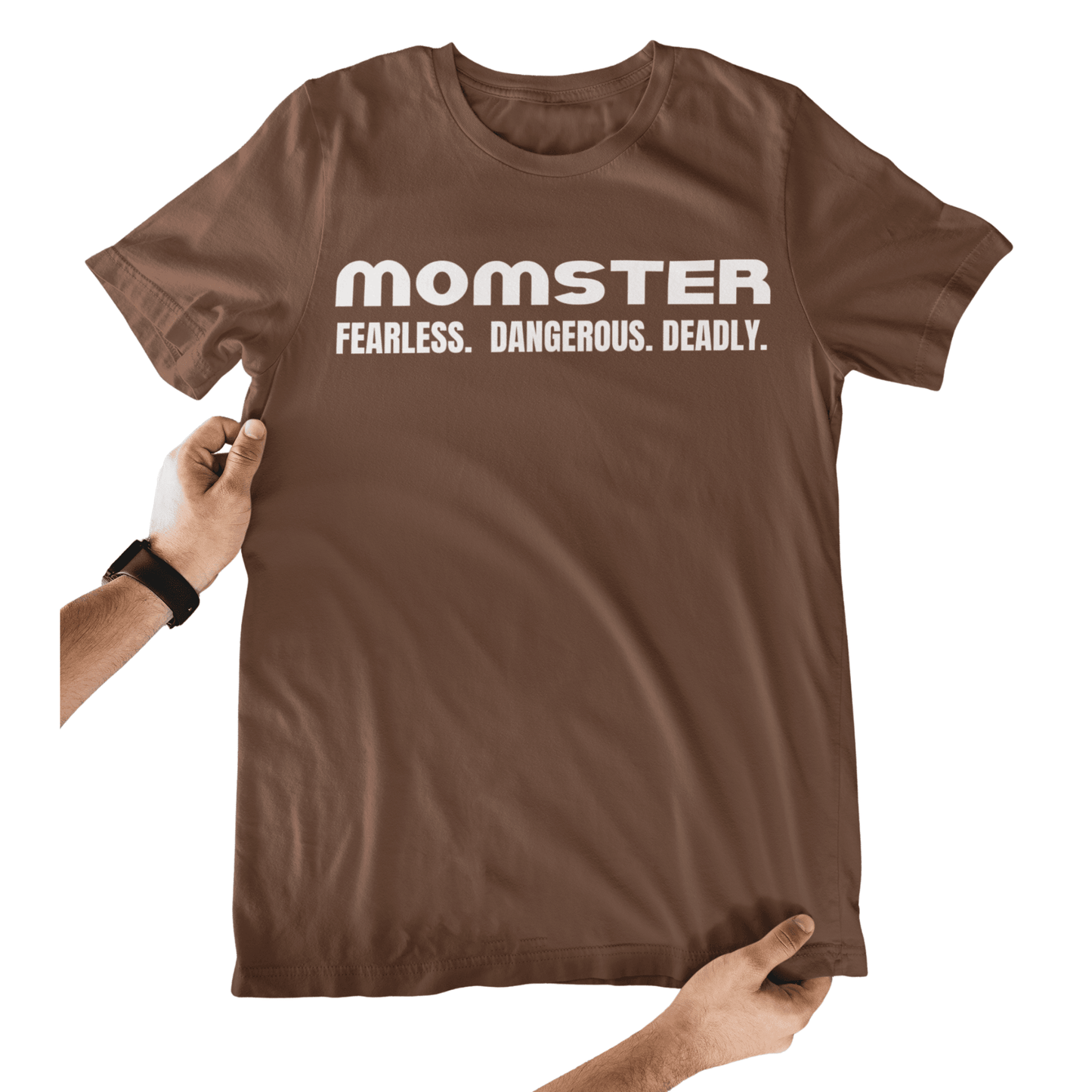 MOMSTER Tee FEARLESS. DANGEROUS. DEADLY. - Rose's Colored Designs