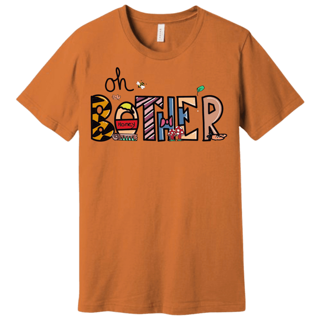 “Oh Bother” Forest Friends Tee - Rose's Colored Designs