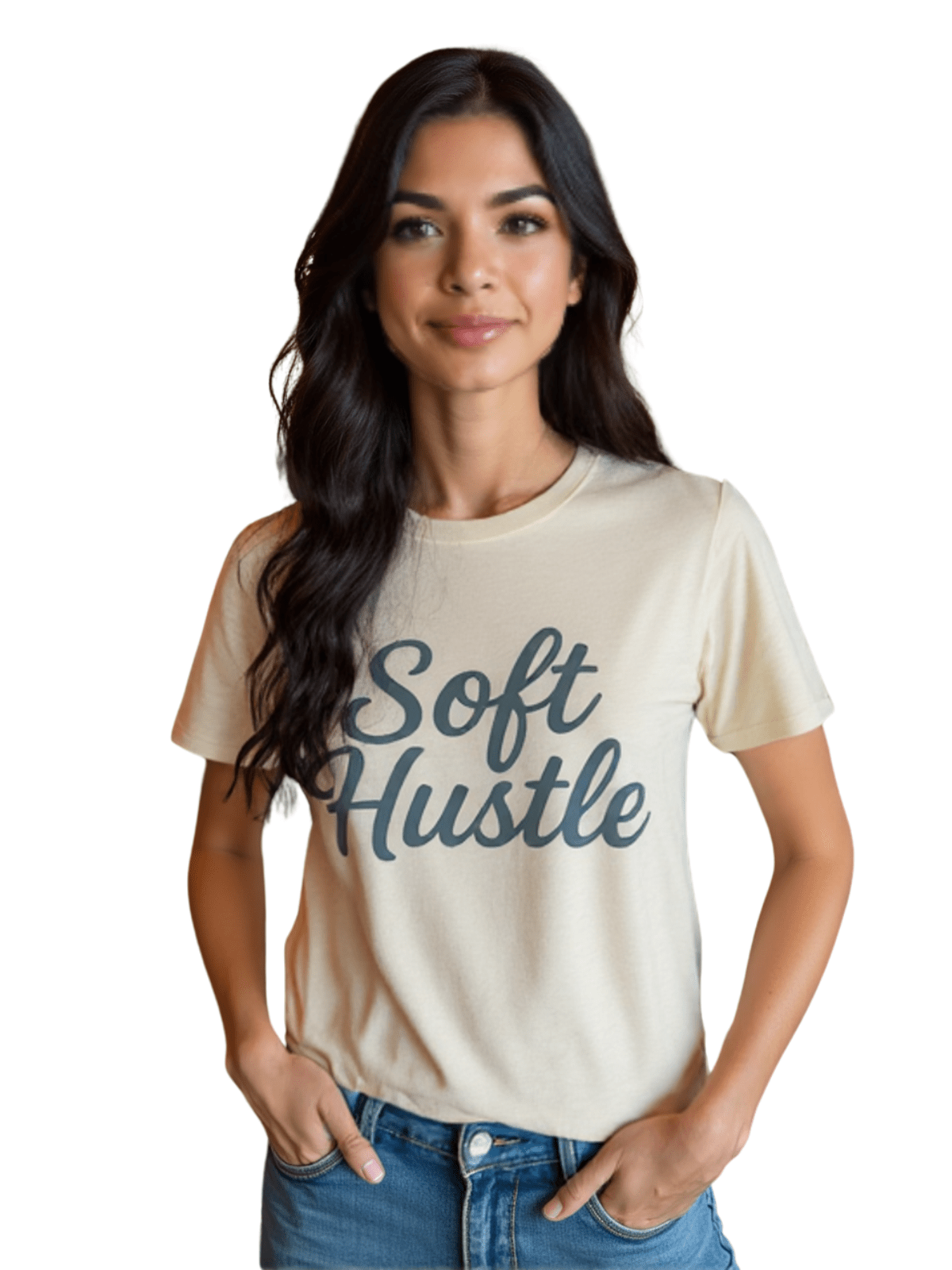 Soft Hustle Tee – Do It All, Gently - Rose's Colored Designs