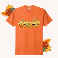 Pumpkin Trio Tee – Fall Pumpkin Patch Graphic Shirt Shirts & Tops Rose's Colored Designs Small