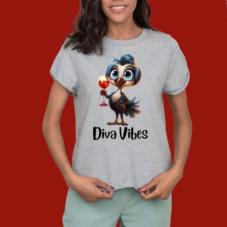 Diva Vibes tshirt Tshirt Rose's Colored Designs   