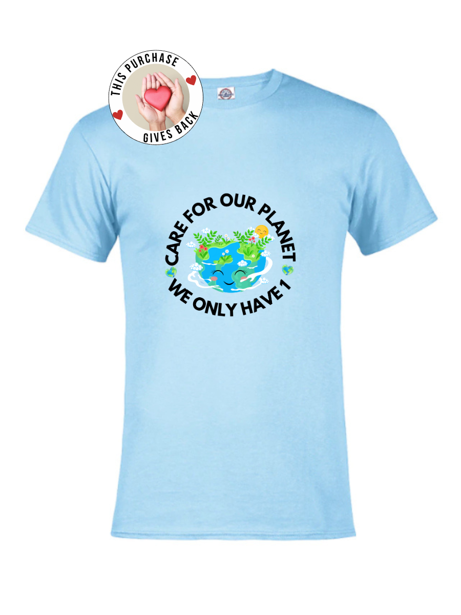 Earth Love – Tee or Tote 🌎 Shirts & Tops Rose's Colored Designs