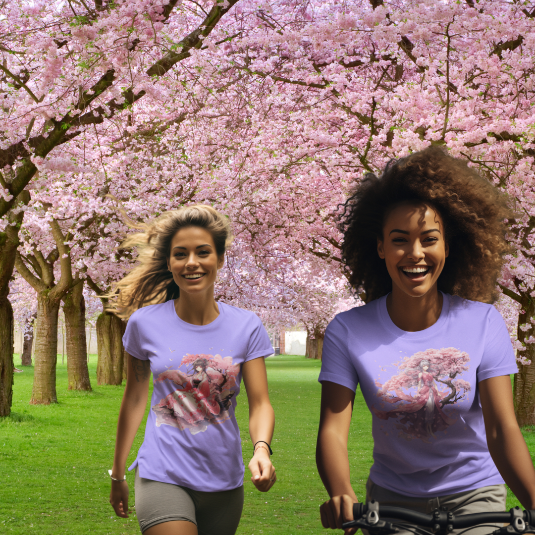 Cherry Blossom - Bloom with Every Wear Shirts & Tops Rose's Colored Designs