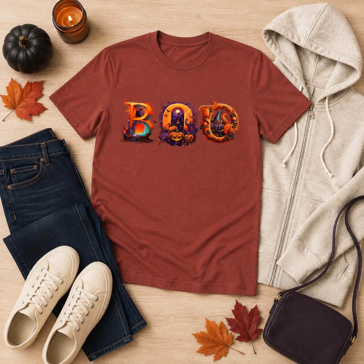 Boo Spooky Season Graphic Tee