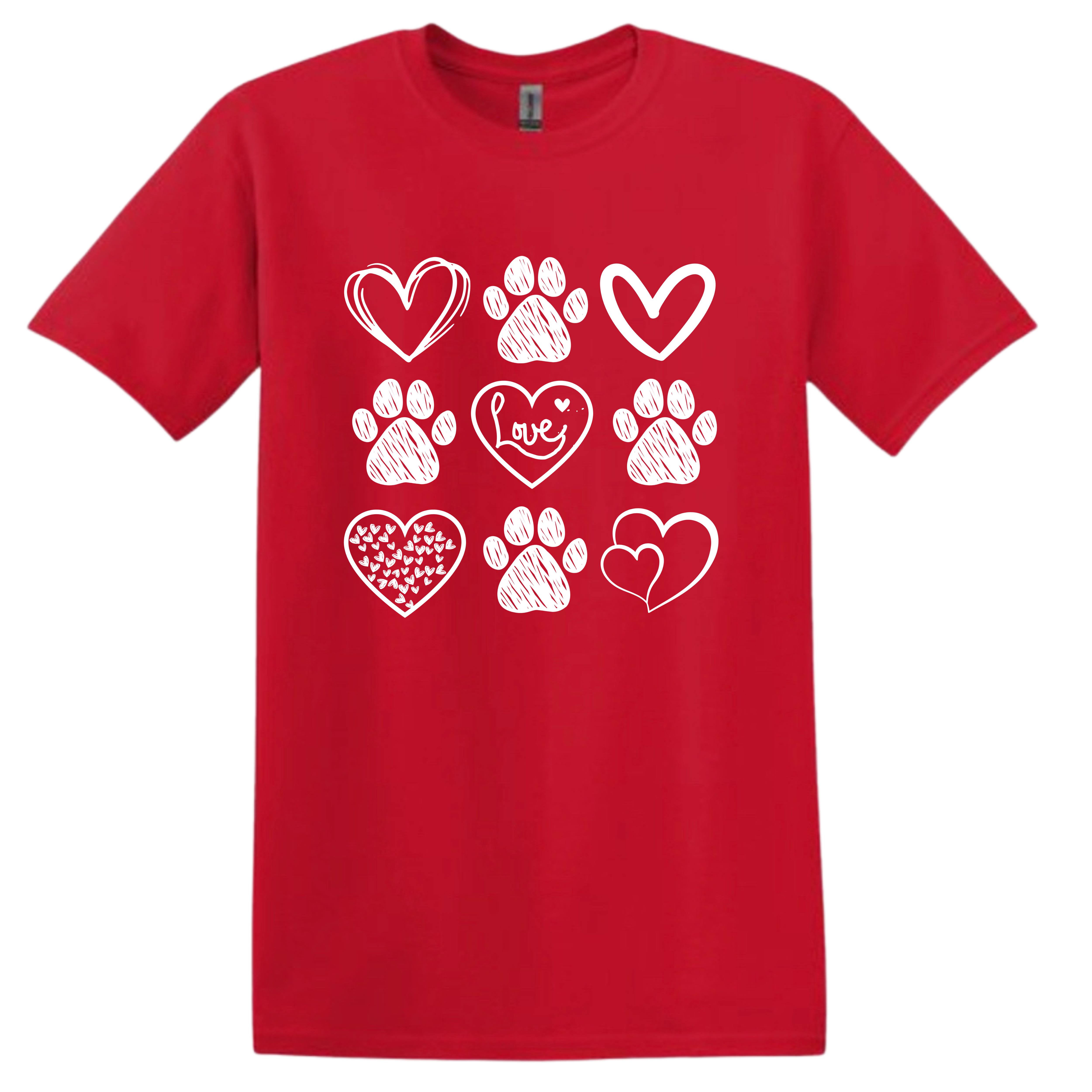 Paws N Hearts Shirts & Tops Rose's Colored Designs Sweatshirt Small Red