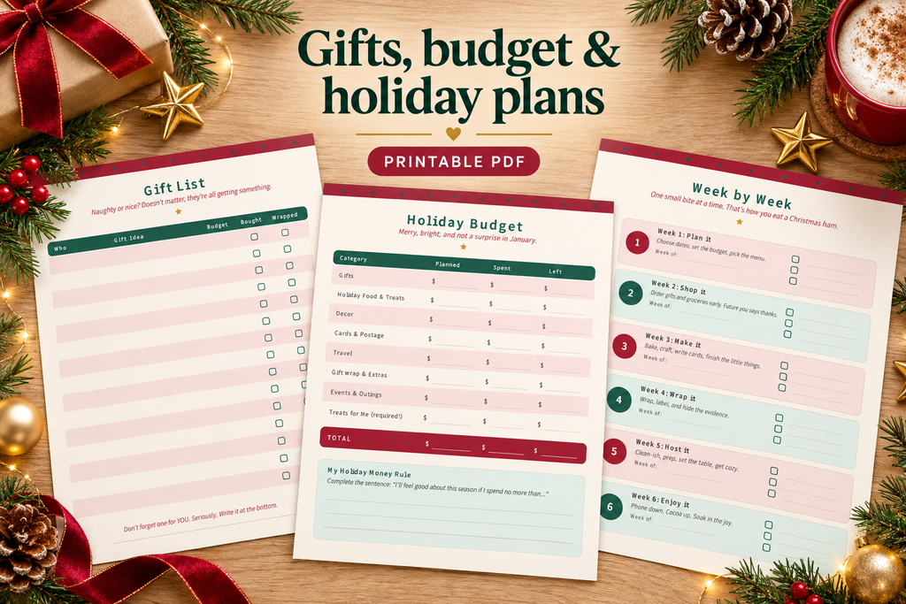 Merry & Calm Holiday Planner
