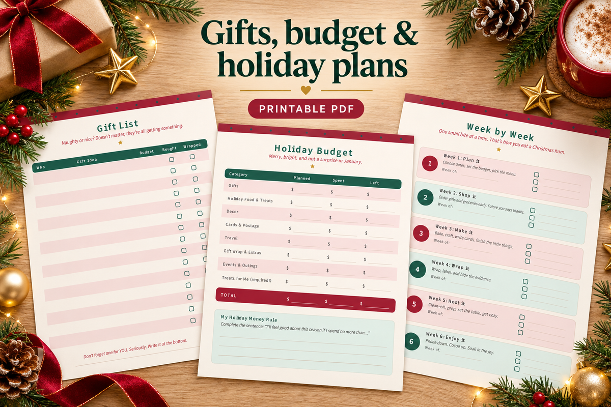 Merry & Calm Holiday Planner