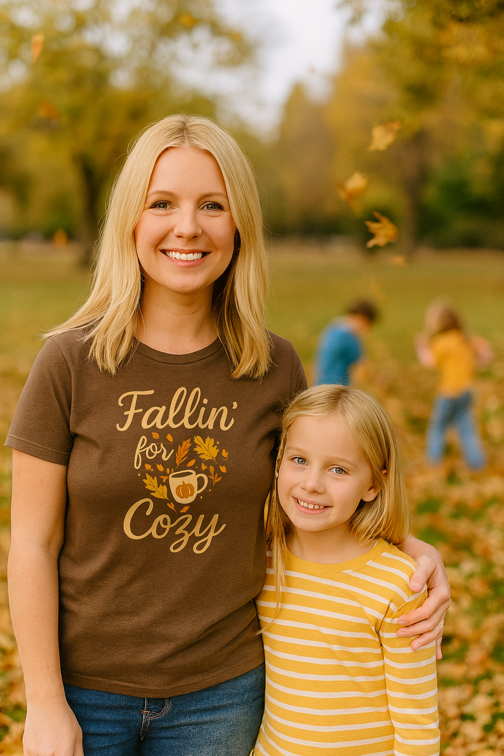 Fall for Cozy Tee Shirts & Tops Rose's Colored Designs