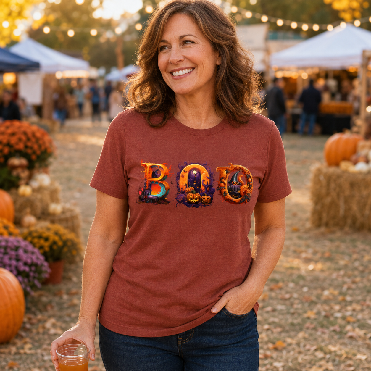 Boo Spooky Season Graphic Tee