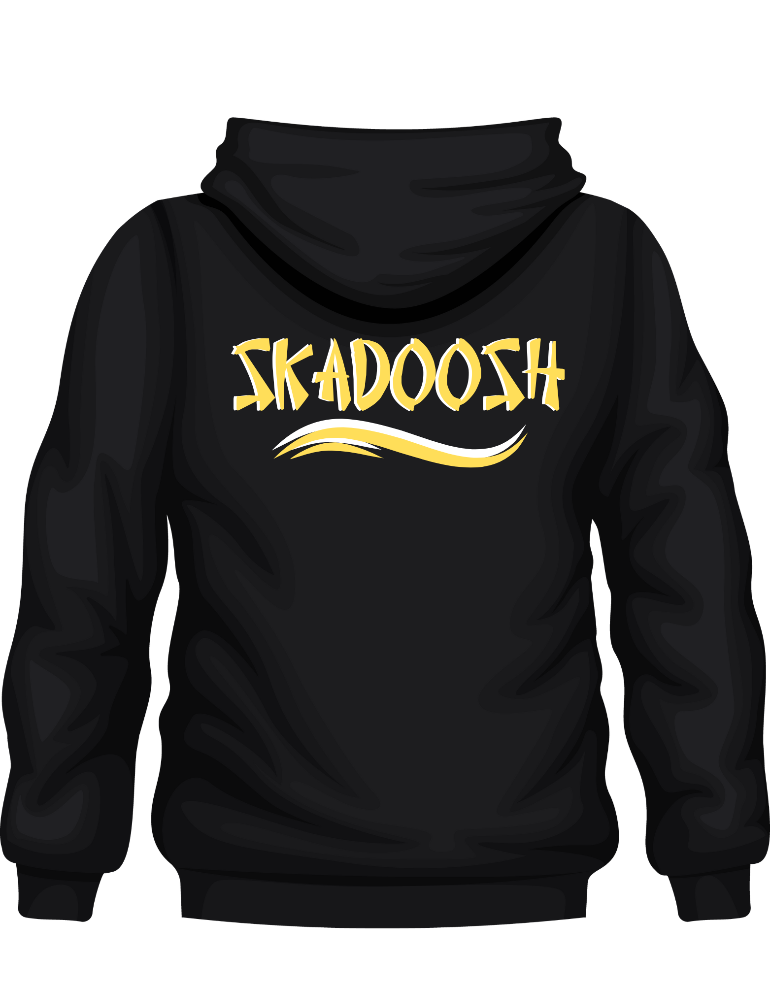 Skadoosh Hoodie or Crew Sweatshirt Rose's Colored Designs Small HOODIE 