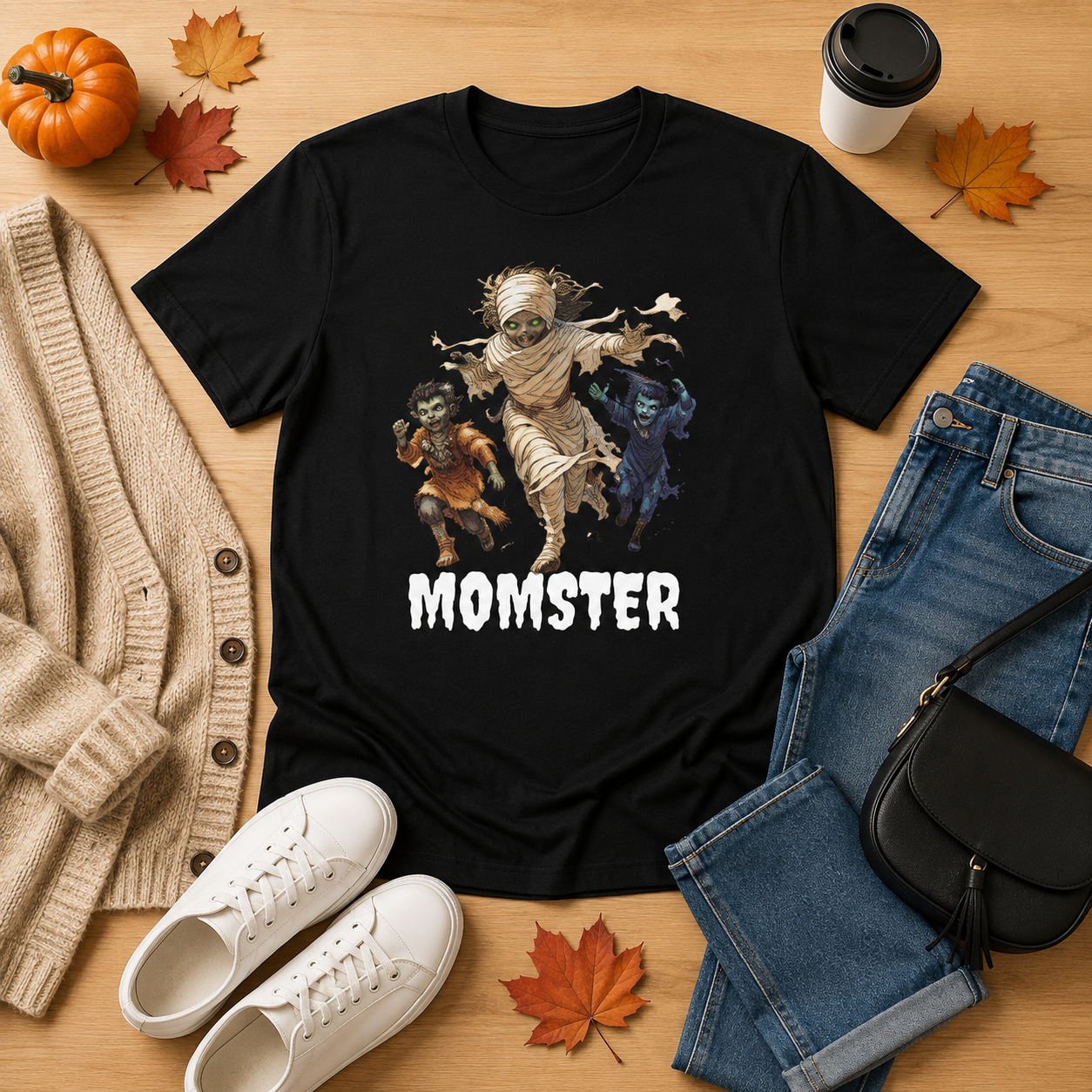 MOMSTER Halloween Graphic Tee