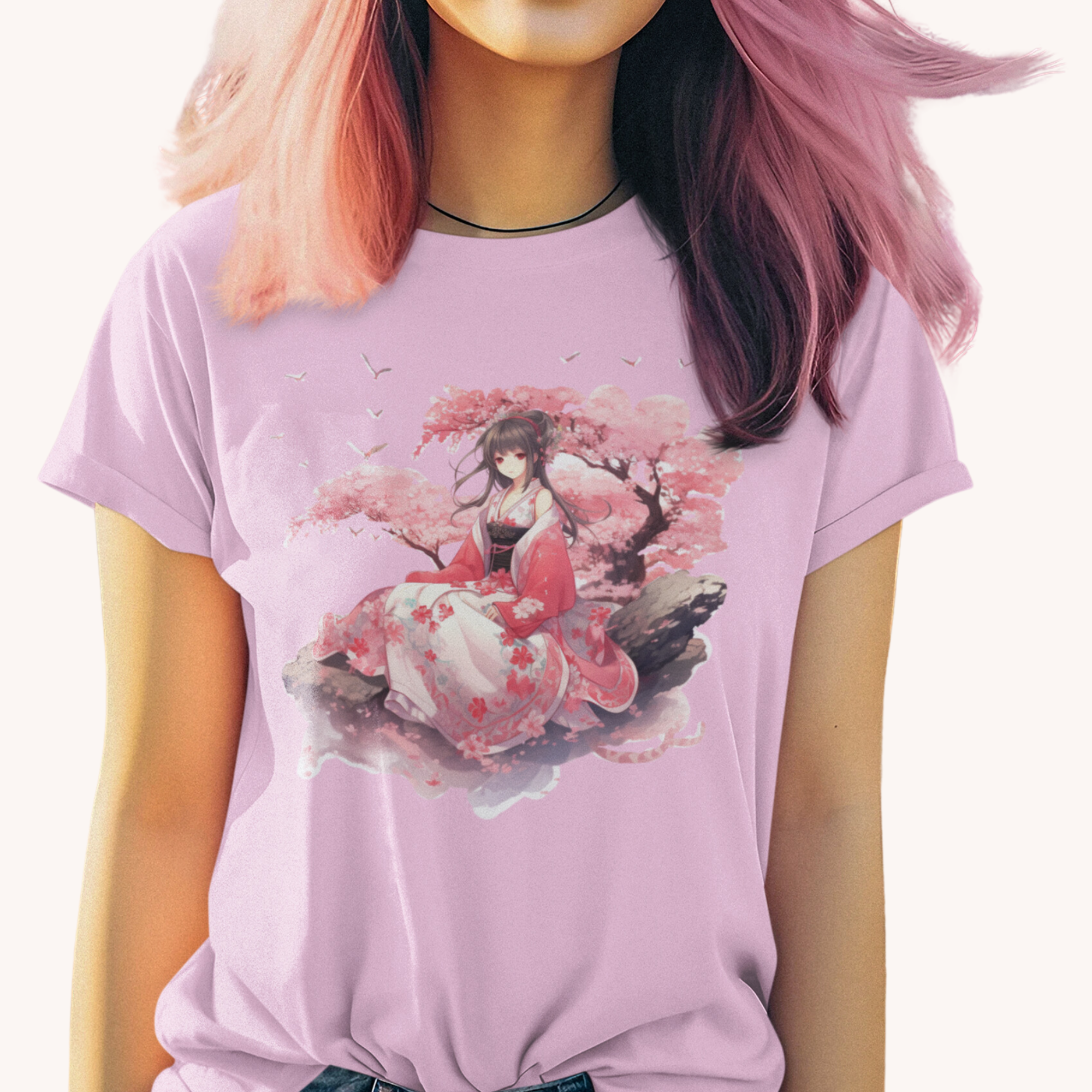 Cherry Blossom - Bloom with Every Wear Shirts & Tops Rose's Colored Designs