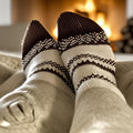 Cabin Socks – The Finishing Touch for Any Cozy Gift [Even for Yourself] Socks Rose's Colored Designs