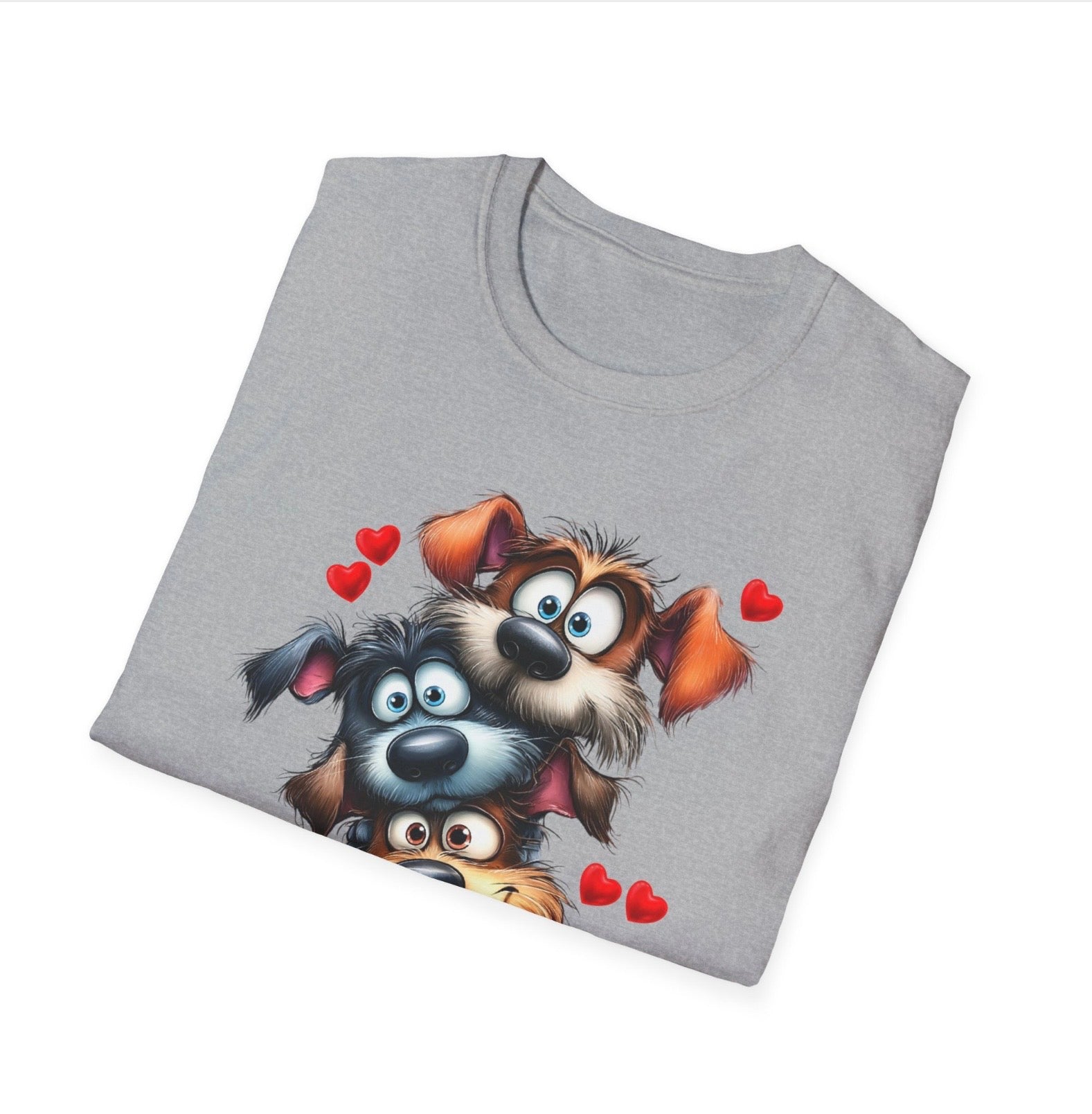 Puppy Pile of Love Shirts & Tops Rose's Colored Designs