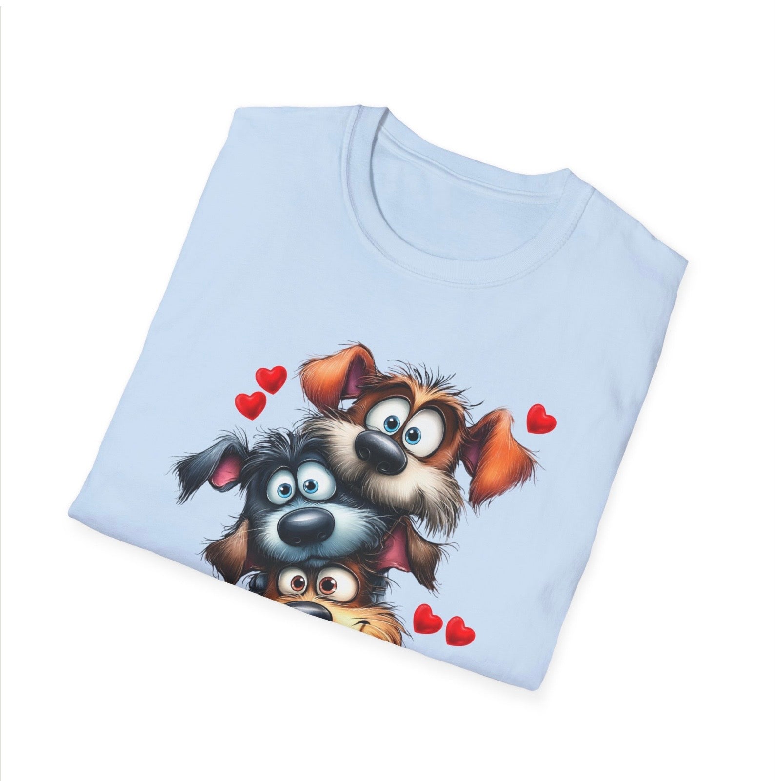 Puppy Pile of Love Shirts & Tops Rose's Colored Designs