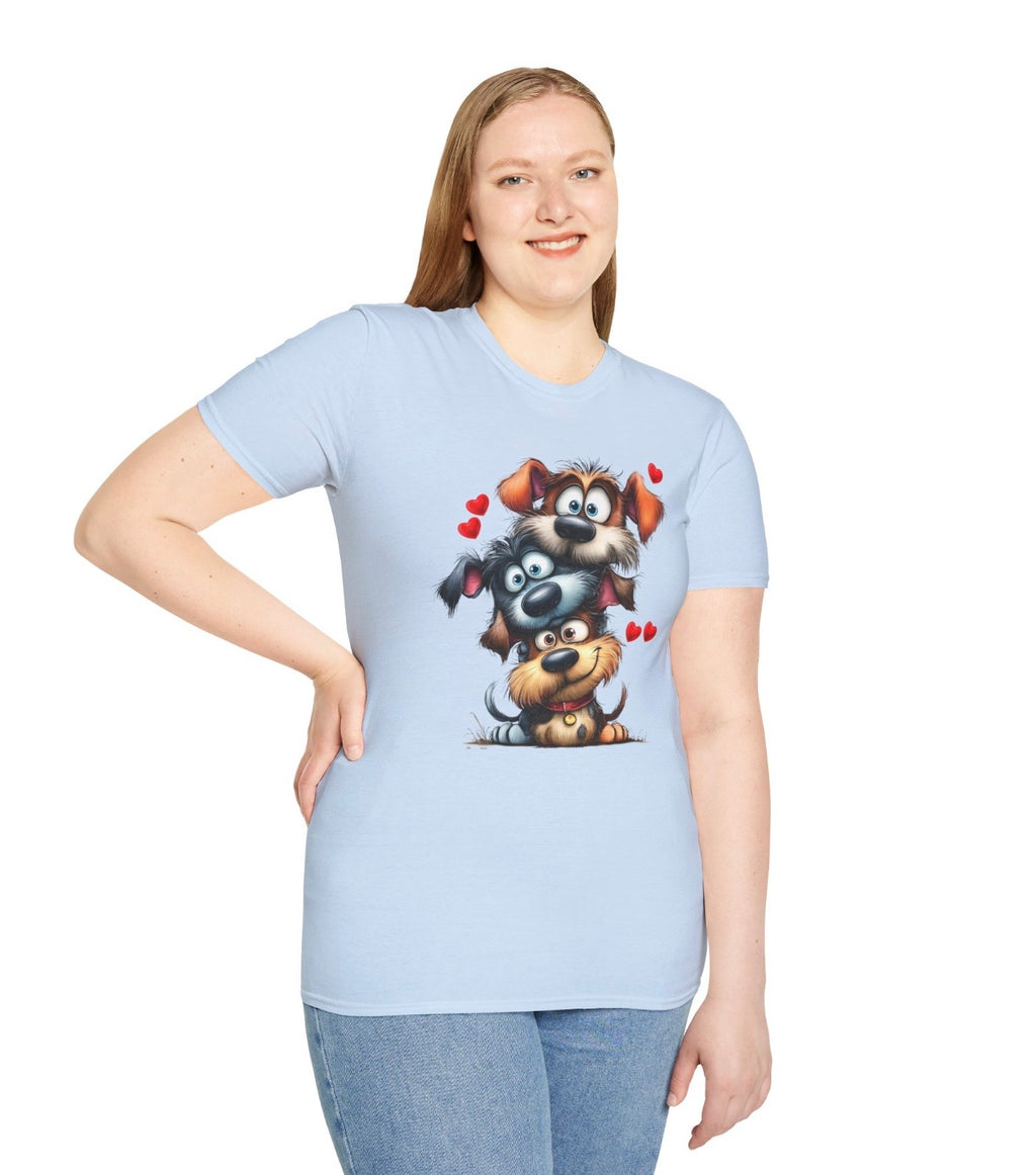 Puppy Pile of Love Shirts & Tops Rose's Colored Designs