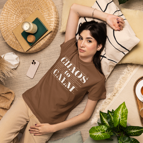 Chaos to Calm Tee Shirts & Tops Roses Colored Designs