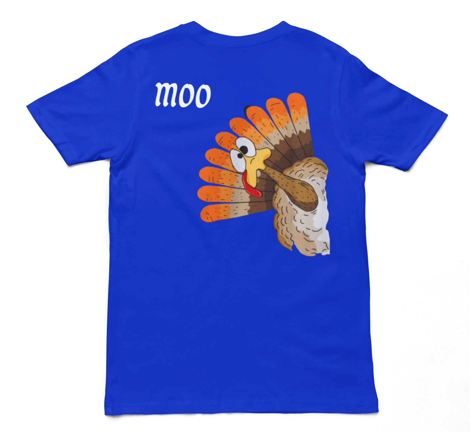 Moo Turkey Tshirt Shirts & Tops Rose's Colored Designs   