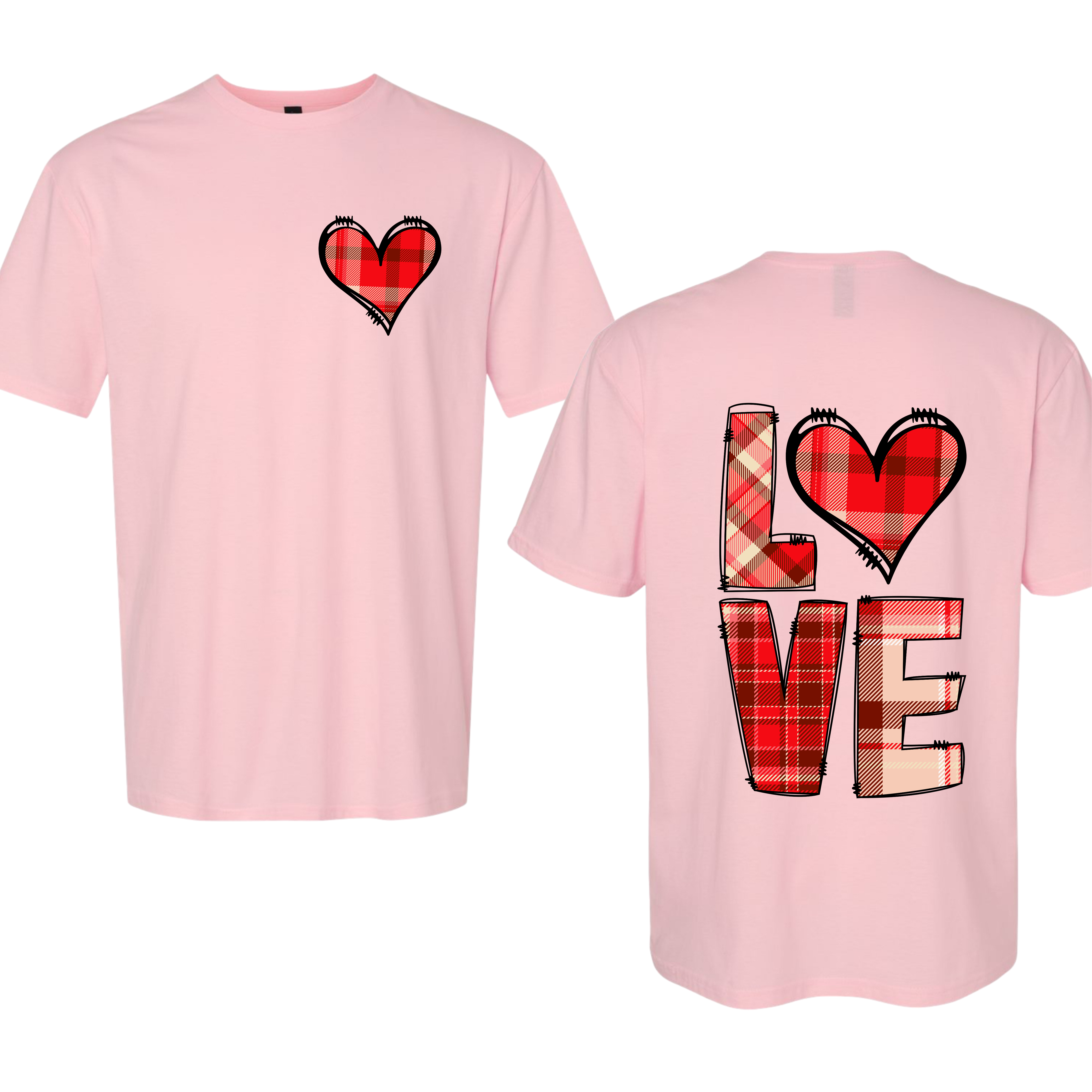 Wrap Yourself in Love Shirts & Tops Rose's Colored Designs Small Pink