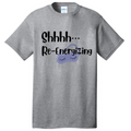 Shhh... Re-Energizing Tee – Funny Self-Care Graphic Shirt Tshirt Rose's Colored Designs