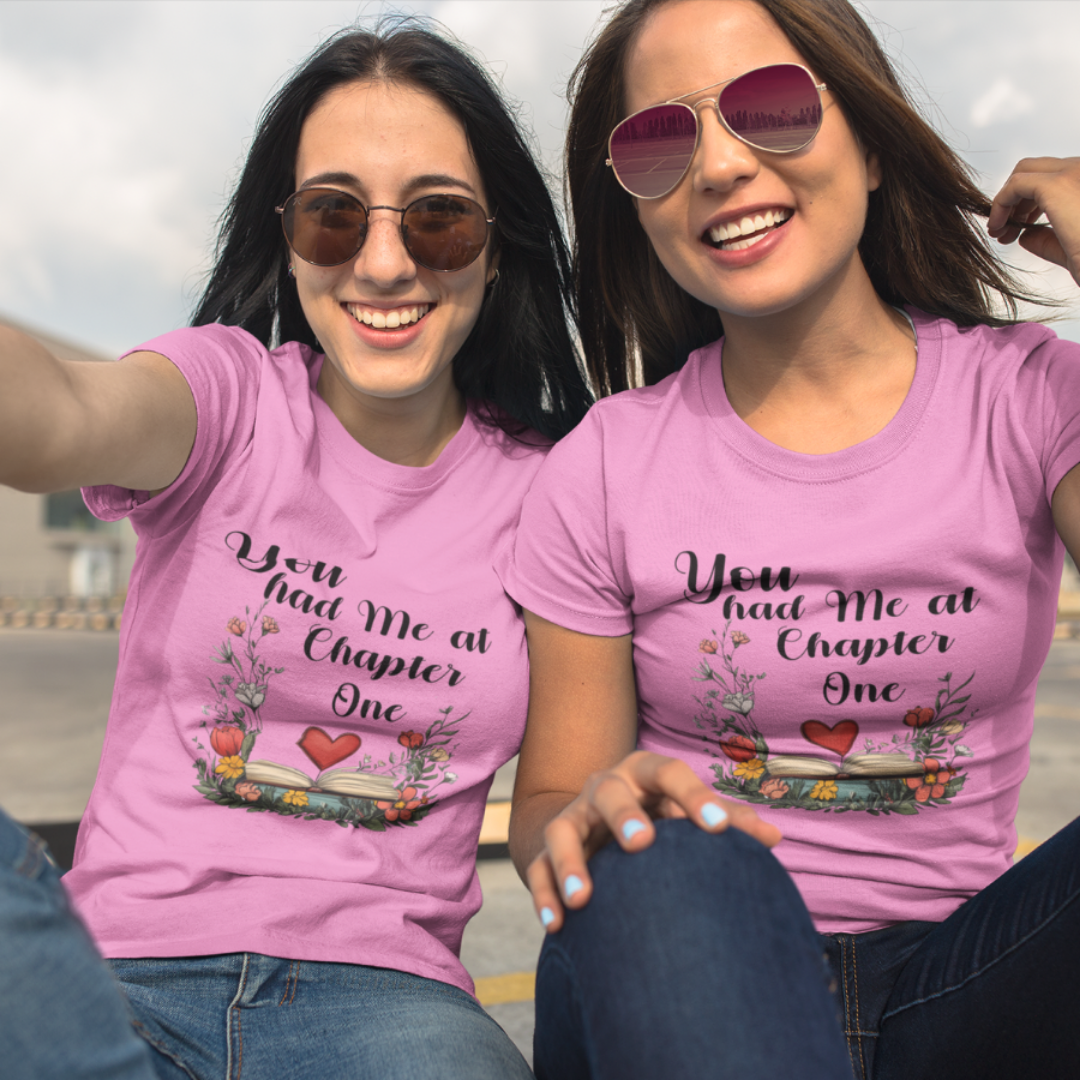 You had Me at Chapter One Sweatshirt Rose's Colored Designs