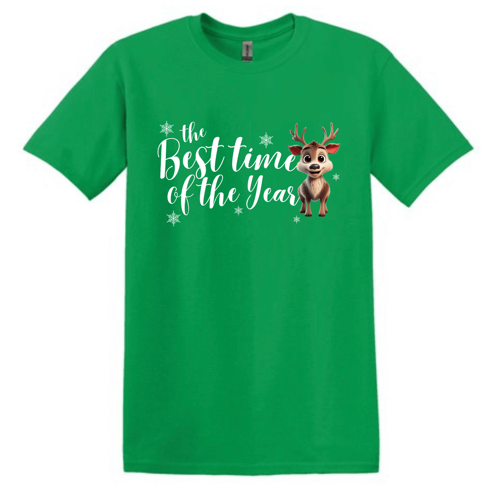 Best Time of the Year Tee - Holiday graphic design Shirts & Tops Rose's Colored Designs