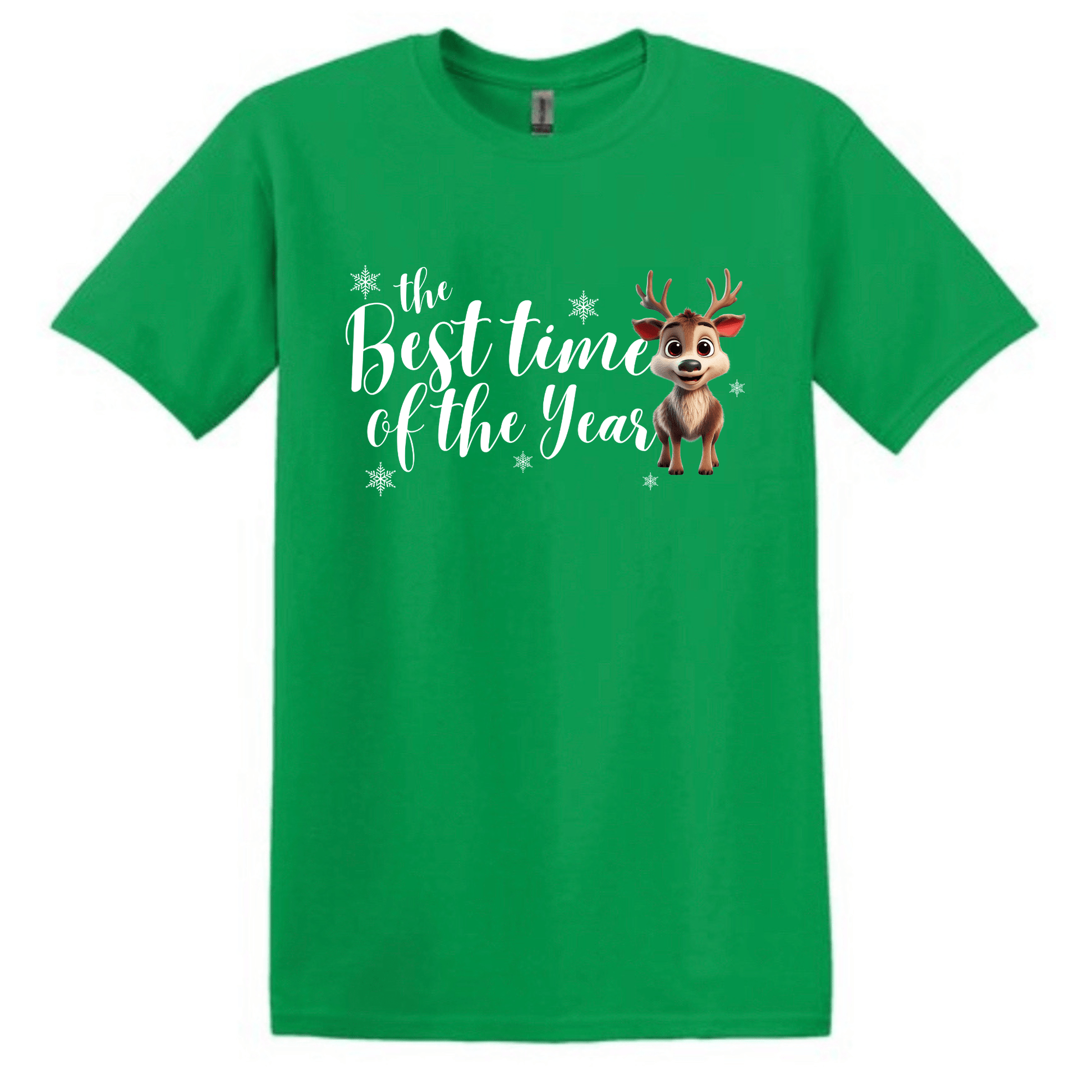 Best Time of the Year Tee - Holiday graphic design - Rose's Colored Designs