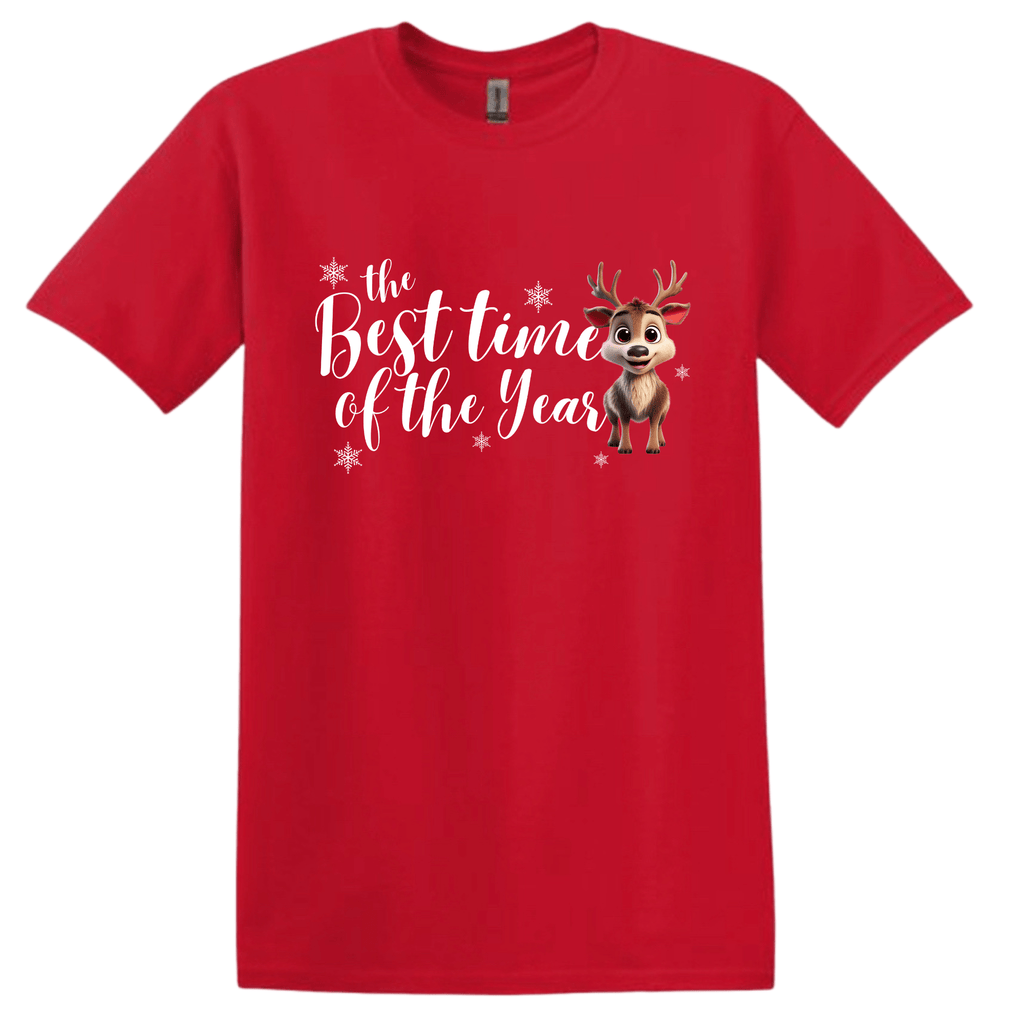 Best Time of the Year Tee - Holiday graphic design Shirts & Tops Rose's Colored Designs