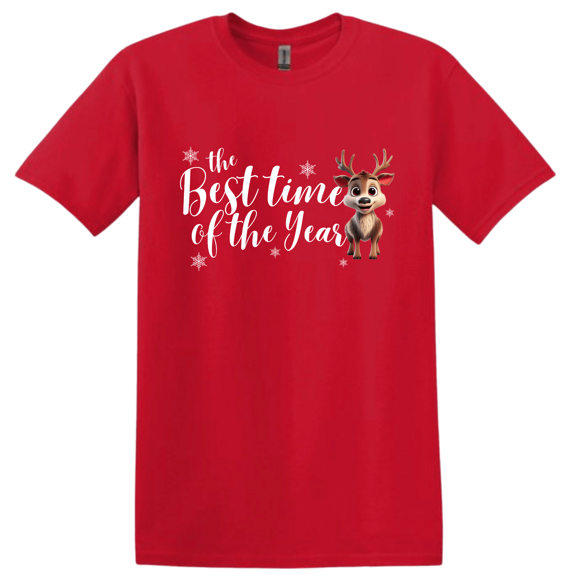 Best Time of the Year Tee - Holiday graphic design Shirts & Tops Rose's Colored Designs