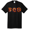 Boo Halloween T-shirt Tshirt Rose's Colored Designs Black Small