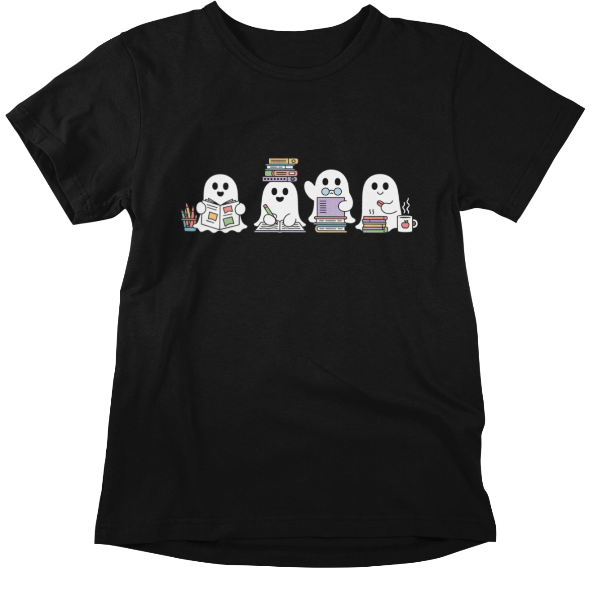 Boo - k Lover Tee - Rose's Colored Designs