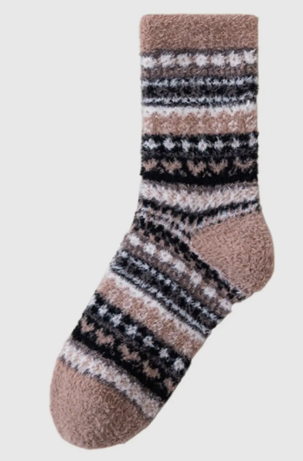Cabin Socks - Plush, Warm, and Perfect for Gifting Socks Rose's Colored Designs