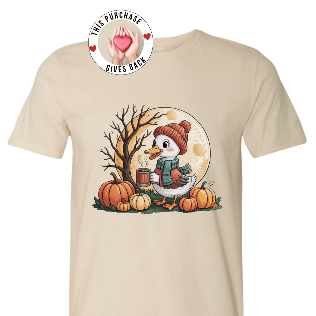 Cozy Goose Tee - Rose's Colored Designs