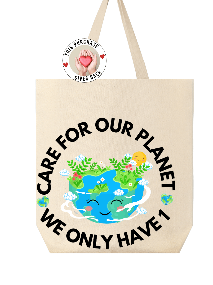 Earth Love – Tee or Tote 🌎 Shirts & Tops Rose's Colored Designs