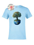 Earth Love – Tee or Tote 🌎 Shirts & Tops Rose's Colored Designs One World [Tree & Earth] Small Tee only