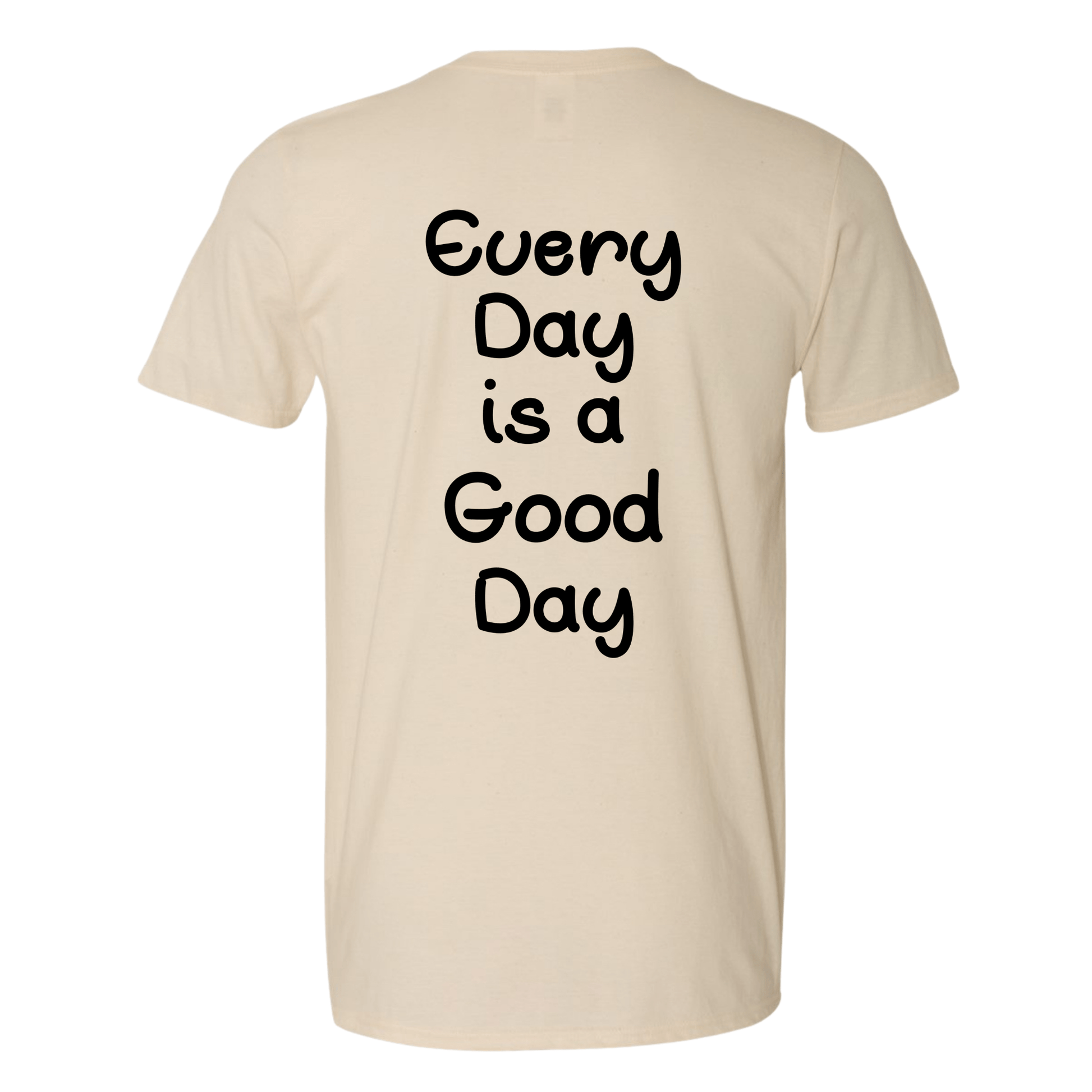 Every Day is a Good Day Tee – Japanese Calligraphy Inspired | Mindful Affirmation T-Shirt - Rose's Colored Designs