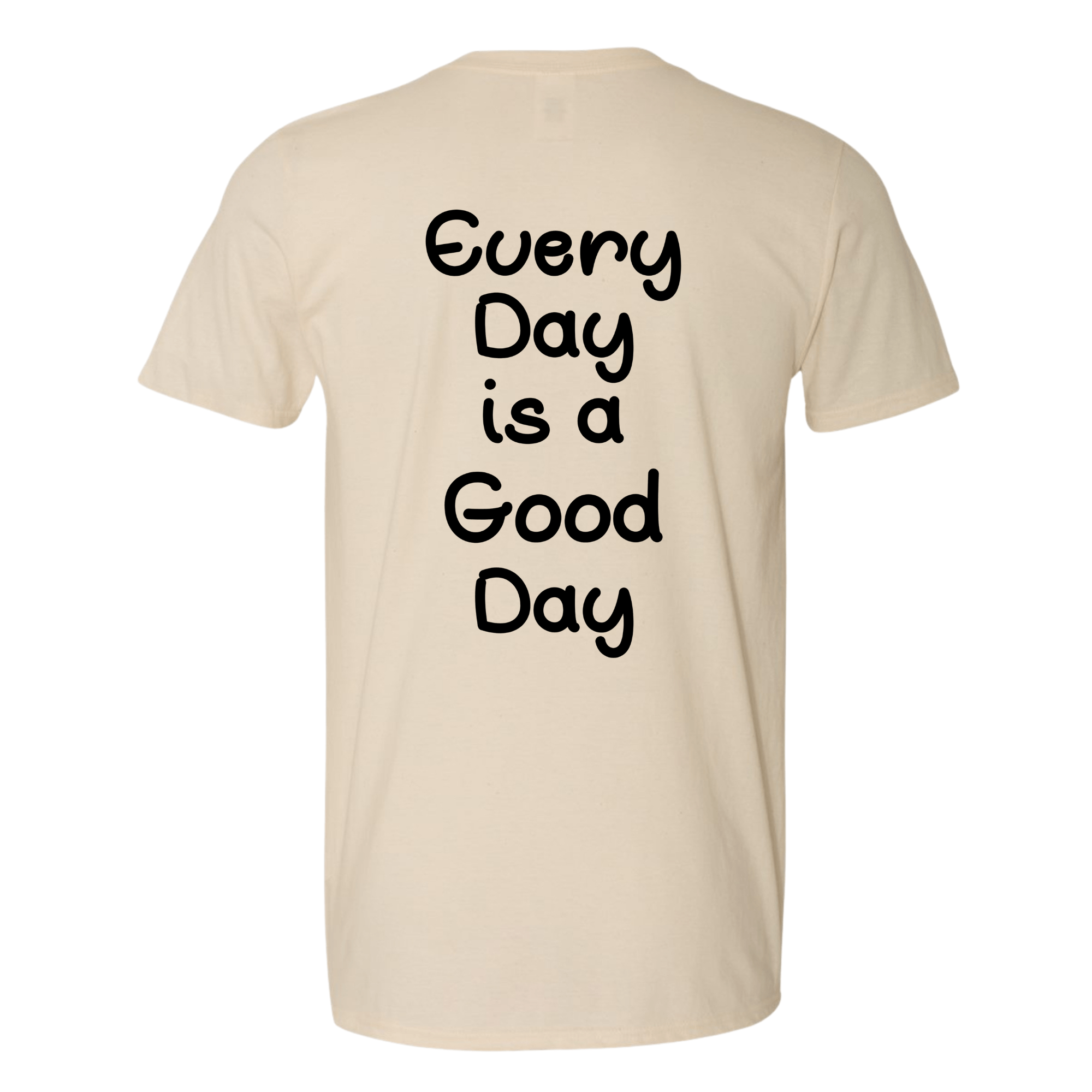 Every Day is a Good Day Tee – Japanese Calligraphy Inspired | Mindful Affirmation T-Shirt Shirts & Tops Rose's Colored Designs