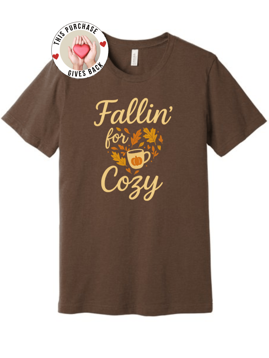 Fall for Cozy Tee Shirts & Tops Rose's Colored Designs