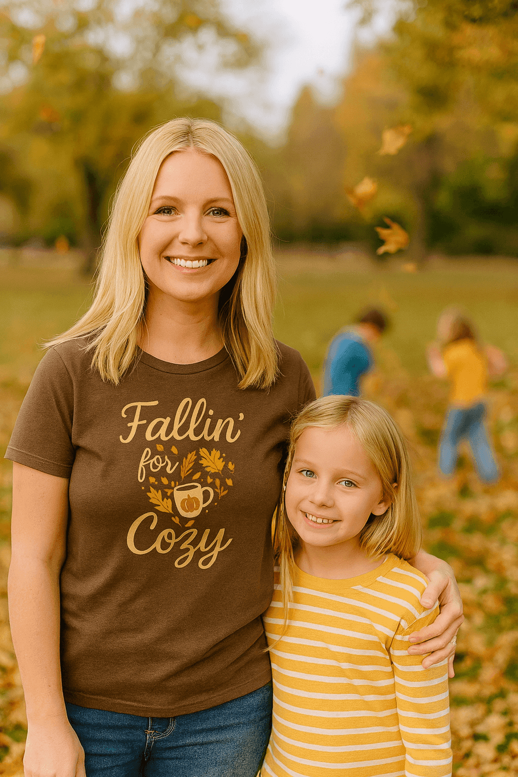 Fall for Cozy Tee - Rose's Colored Designs