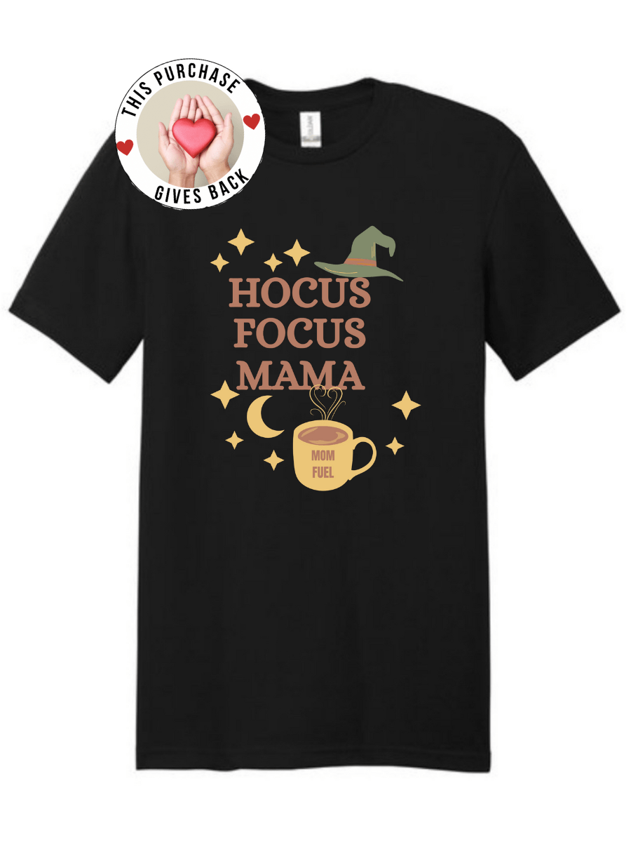 Hocus Focus Mama Tee - Rose's Colored Designs