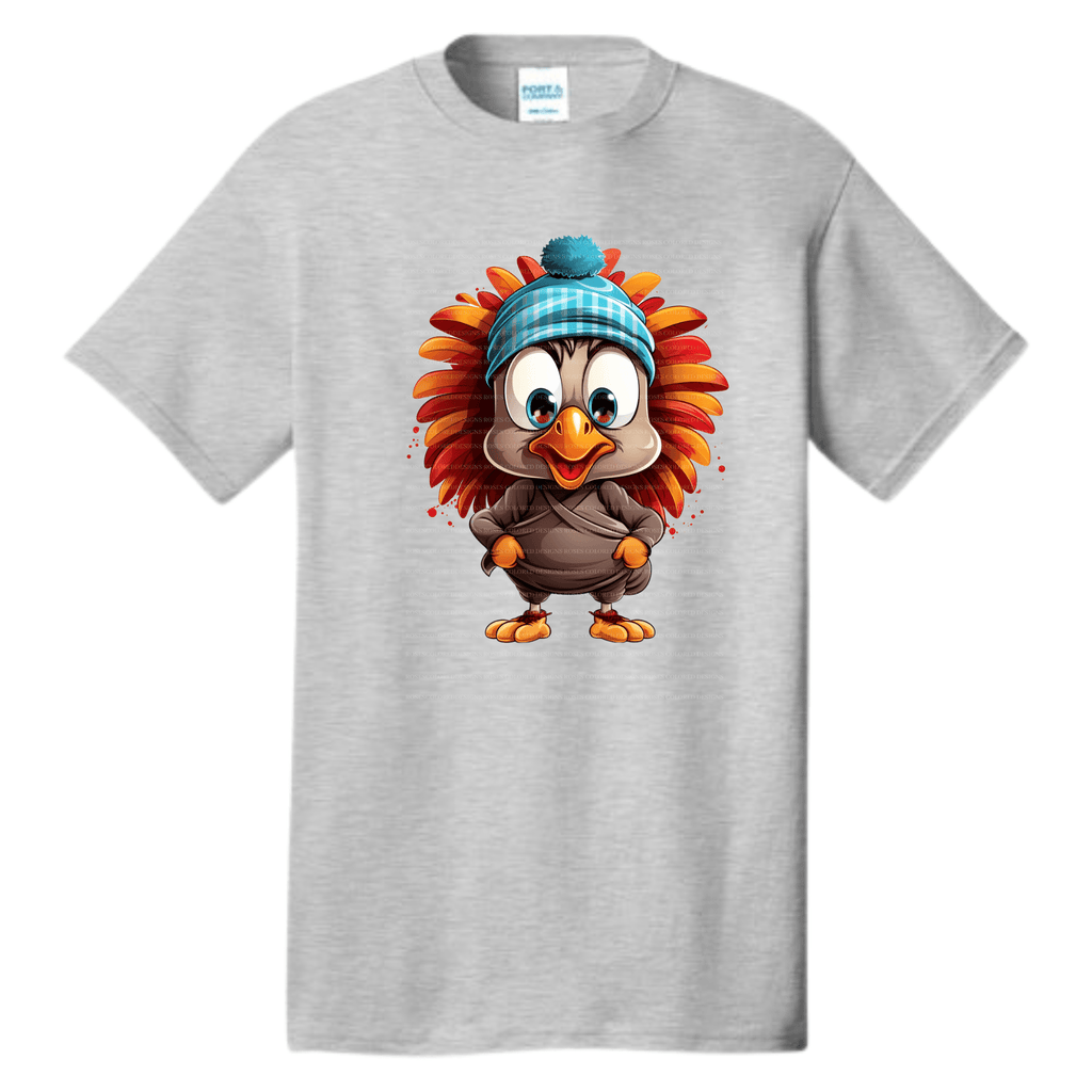 Sam -Ready for Fun [or whatever the day brings] Tshirt Rose's Colored Designs Grey Small