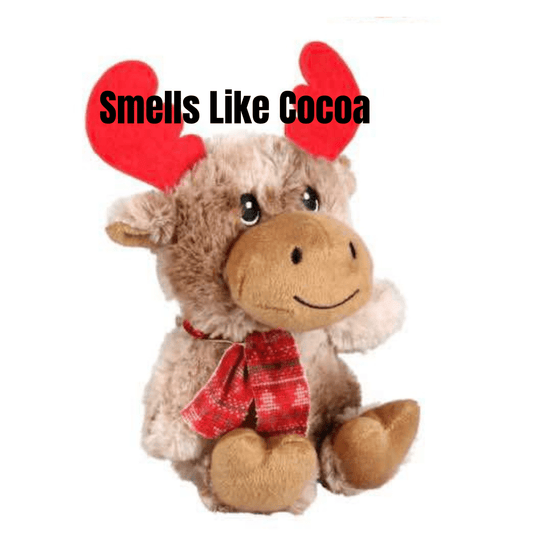 Smells Like Cocoa Reindeer Plush - Rose's Colored Designs