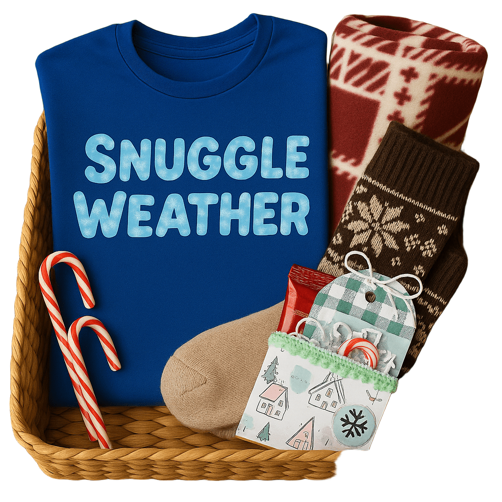 Snuggle Time Gift Set Bundles Roses Colored Designs Small