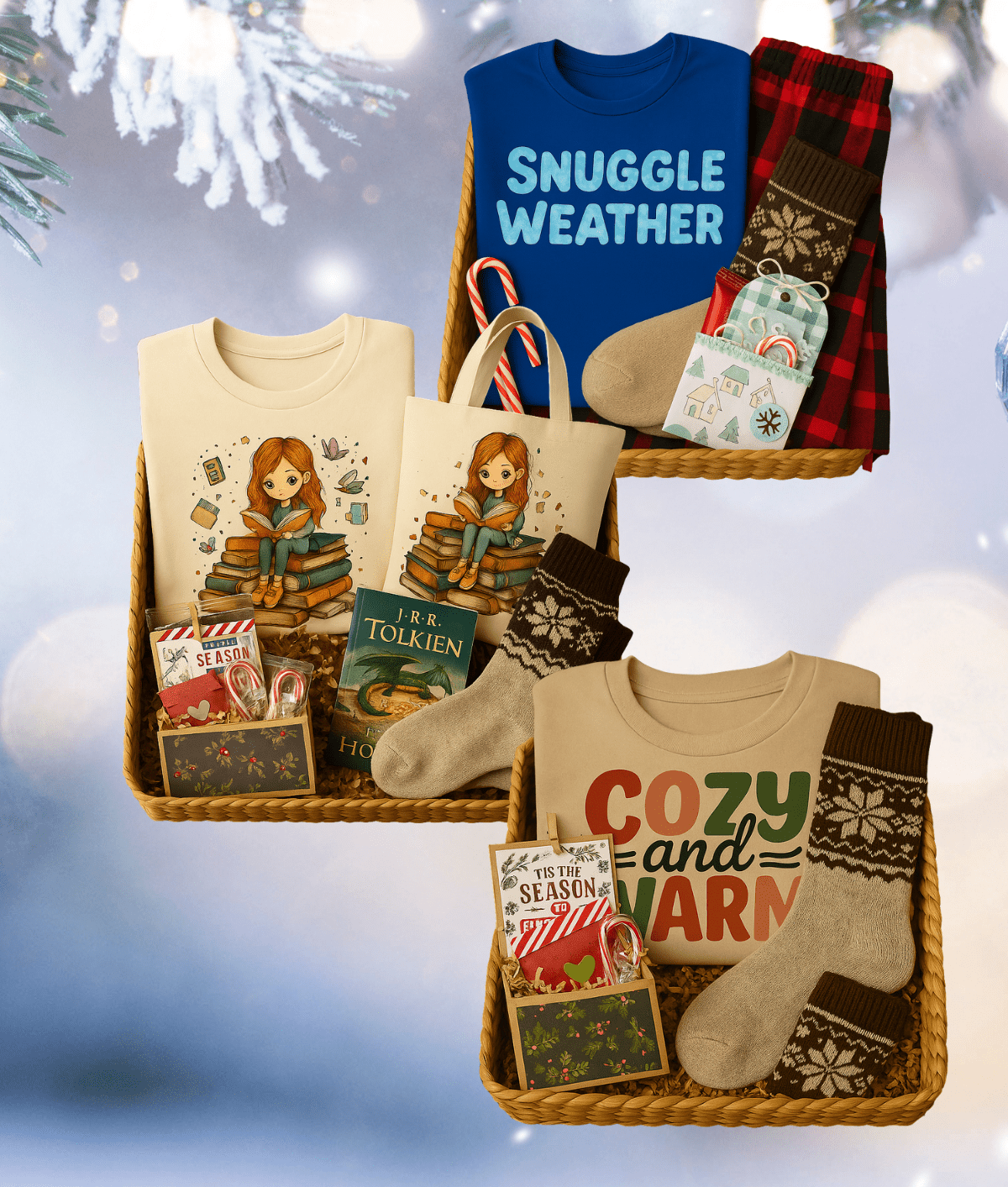 Snuggle Time Gift Set - Rose's Colored Designs