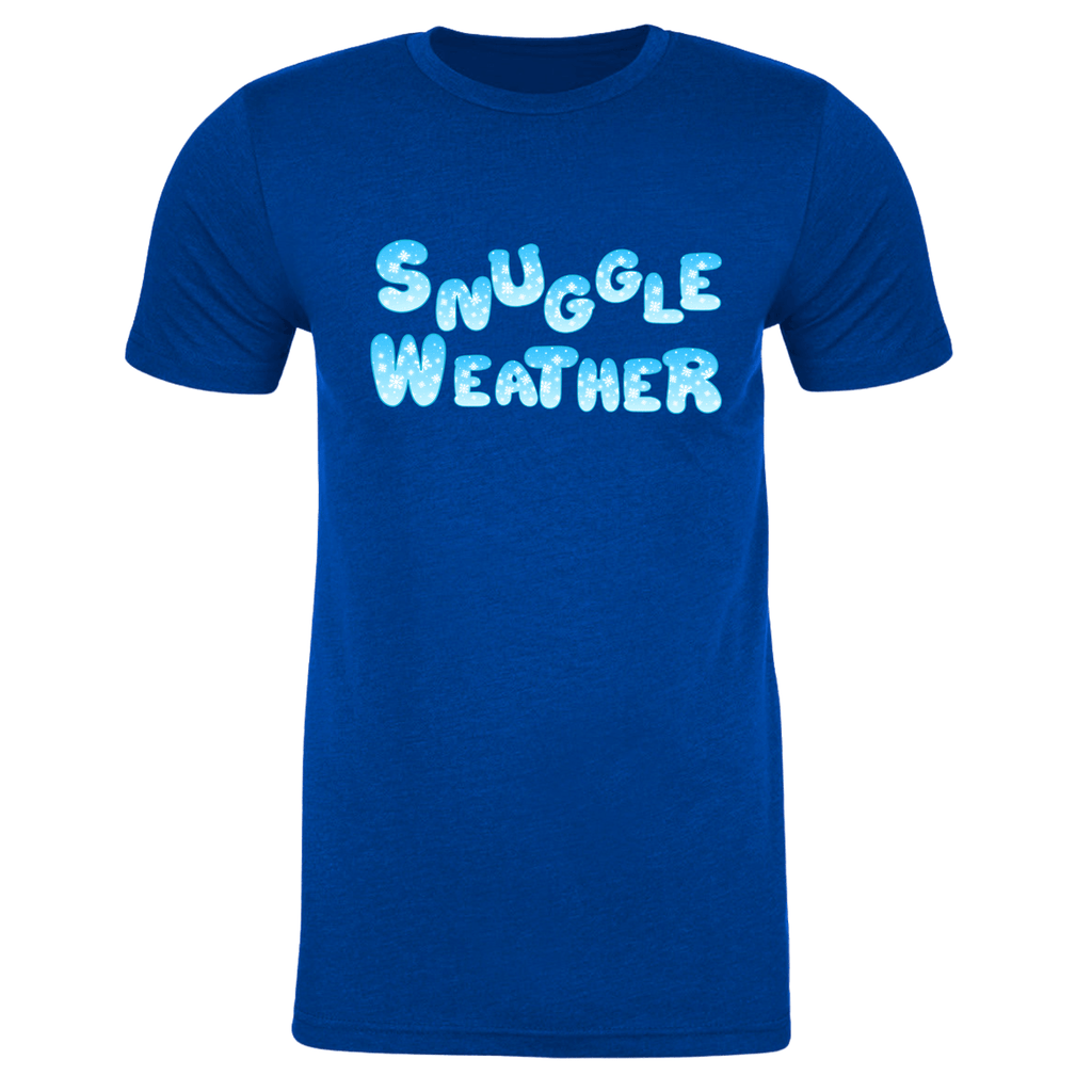 Snuggle Weather Tee - Comfy, Cozy Graphic Tee for Mama Tshirt Rose's Colored Designs Small