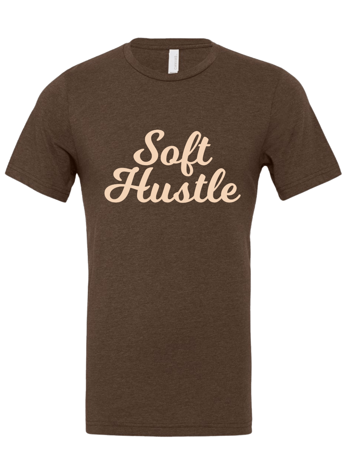 Soft Hustle Tee – Do It All, Gently Shirts & Tops Rose's Colored Designs Brown Small