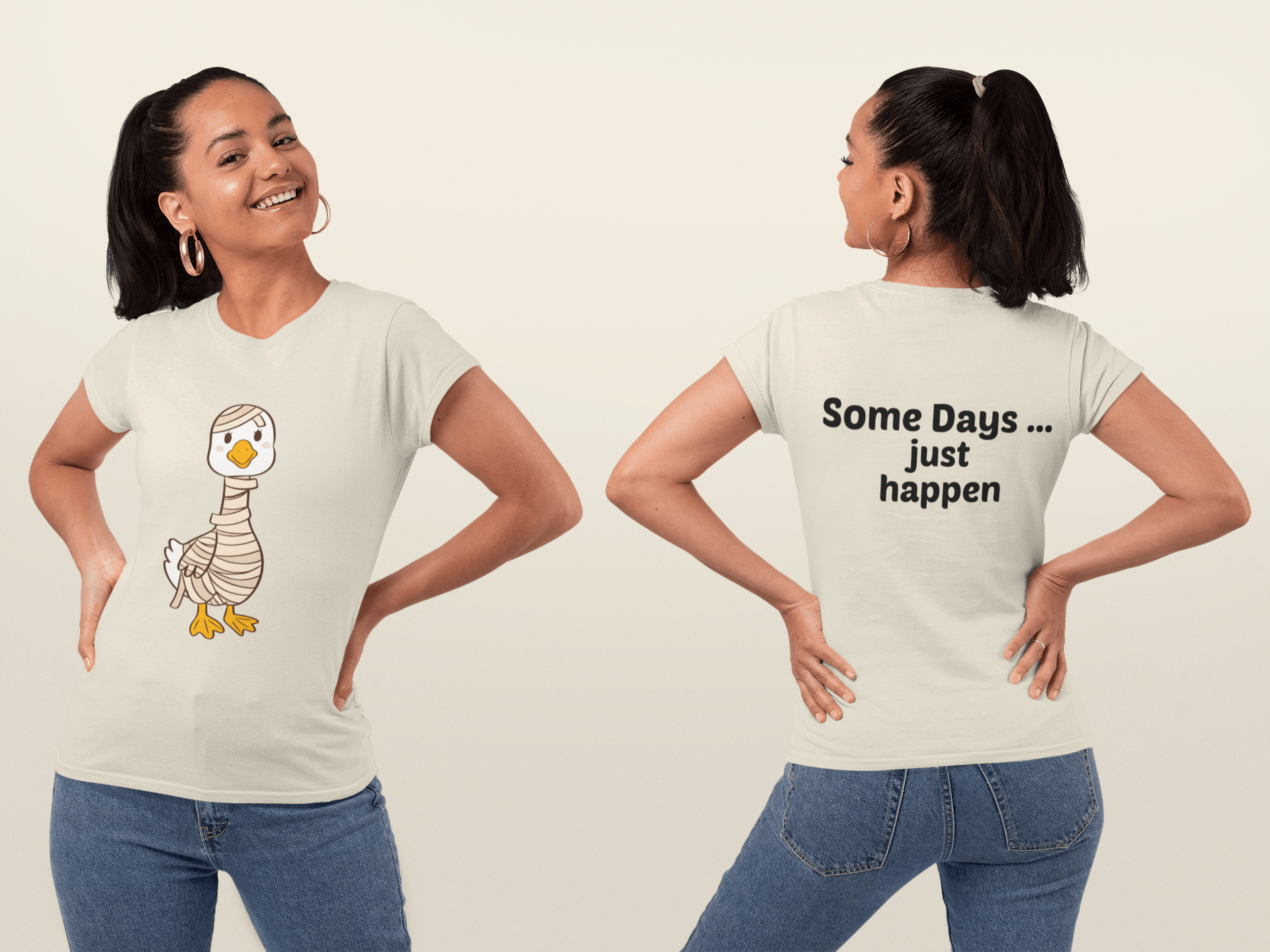 Some Days … just happen Tee Shirts & Tops Rose's Colored Designs