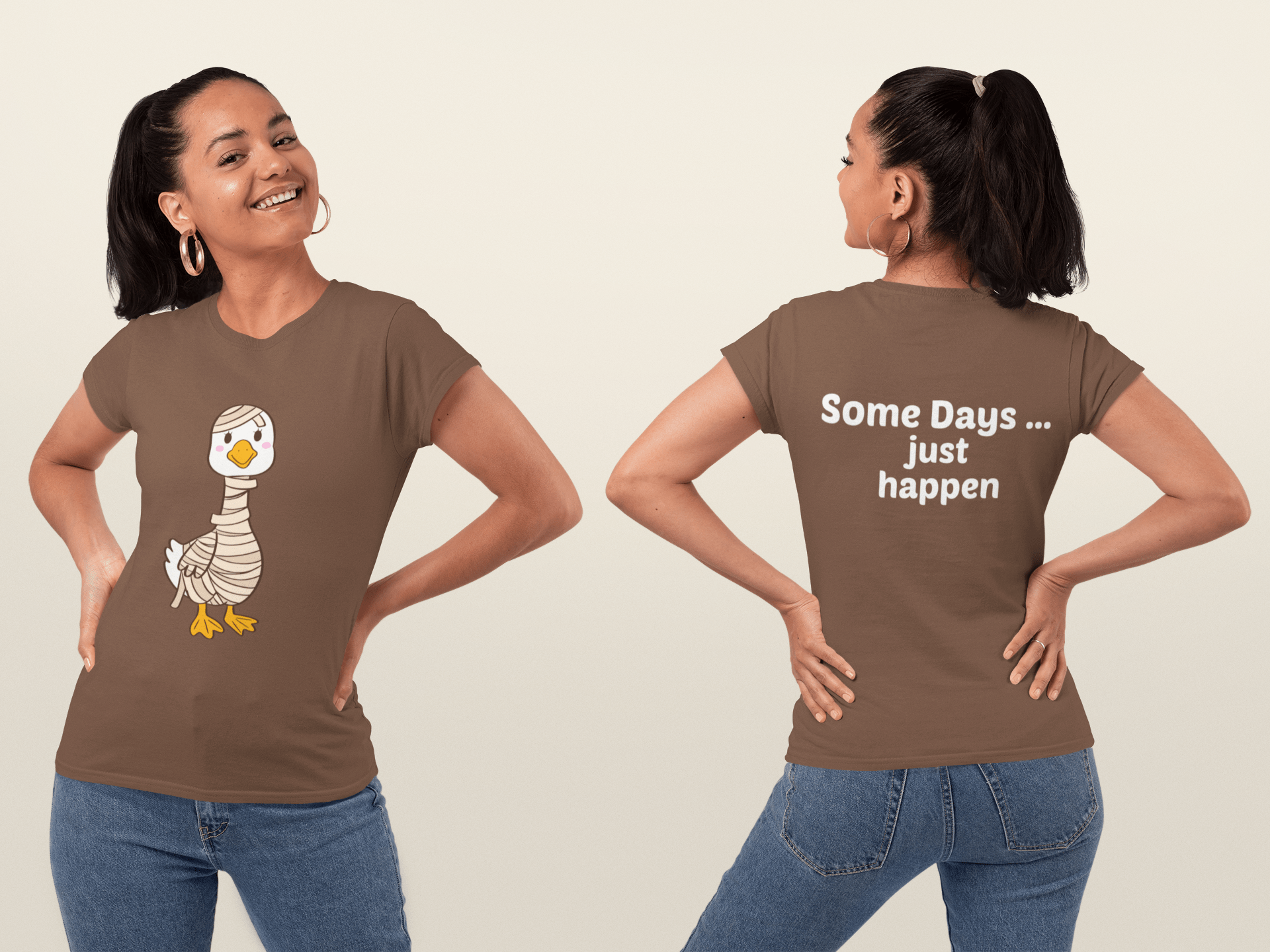 Some Days … just happen Tee Shirts & Tops Rose's Colored Designs
